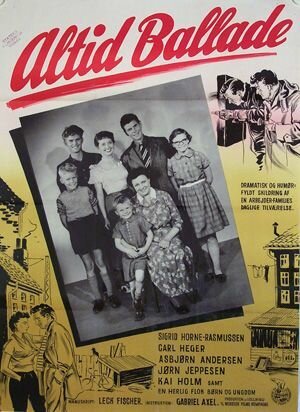 Обложка (Постер) Одни неприятности / Altid ballade (1955) SATRip Обложка (Постер) Одни неприятности / Altid ballade (1955) SATRip