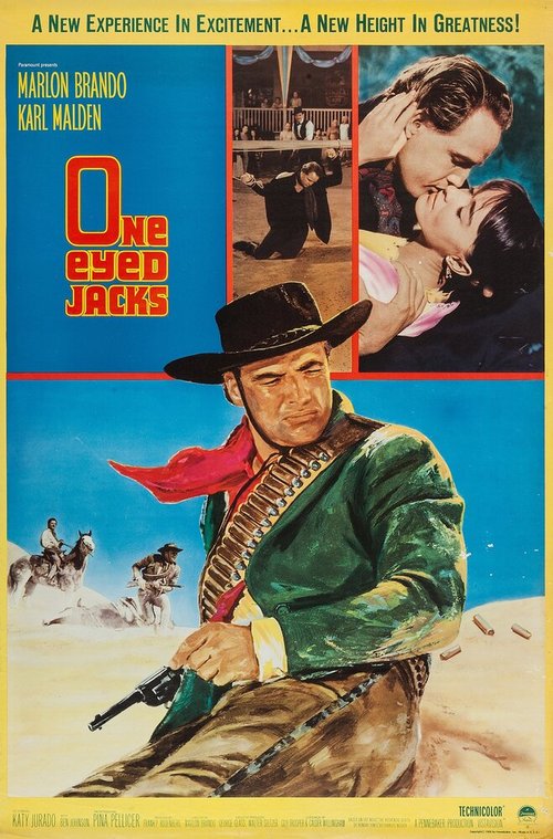 Обложка (Постер) Одноглазые валеты / One-Eyed Jacks (1961) SATRip Обложка (Постер) Одноглазые валеты / One-Eyed Jacks (1961) SATRip