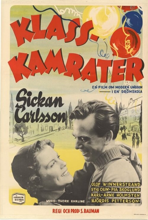Обложка (Постер) Одноклассники / Klasskamrater (1952) SATRip Обложка (Постер) Одноклассники / Klasskamrater (1952) SATRip