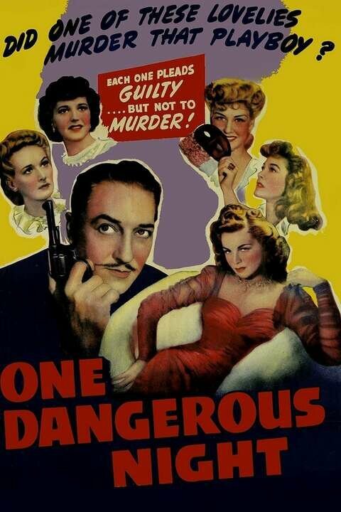 Обложка (Постер) Одной опасной ночью / One Dangerous Night (1943) SATRip Обложка (Постер) Одной опасной ночью / One Dangerous Night (1943) SATRip