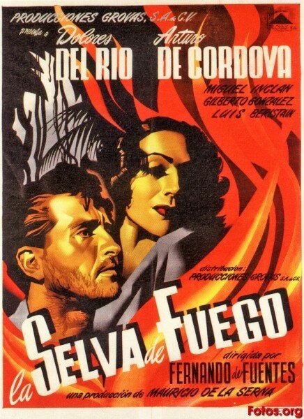Обложка (Постер) Огненная сельва / La selva de fuego (1945) SATRip Обложка (Постер) Огненная сельва / La selva de fuego (1945) SATRip