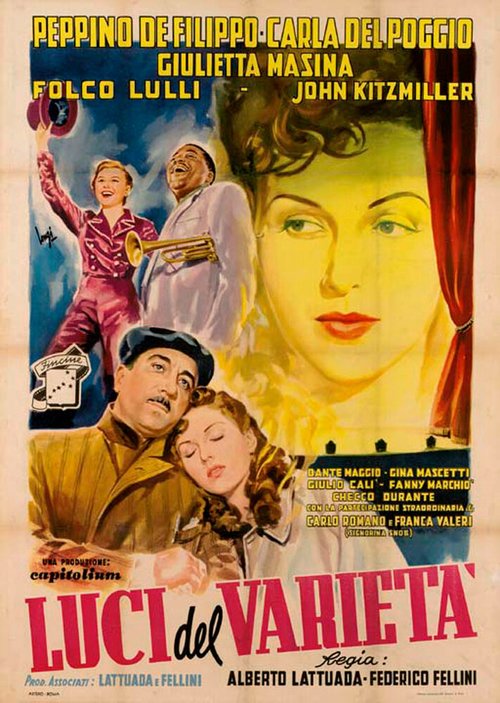 Обложка (Постер) Огни варьете / Luci del varietà (1950) SATRip Обложка (Постер) Огни варьете / Luci del varietà (1950) SATRip