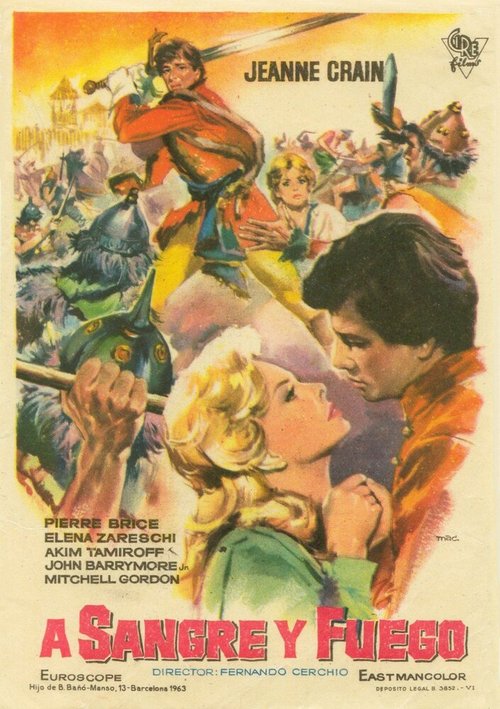 Обложка (Постер) Огнём и мечом / Col ferro e col fuoco (1962) SATRip Обложка (Постер) Огнём и мечом / Col ferro e col fuoco (1962) SATRip