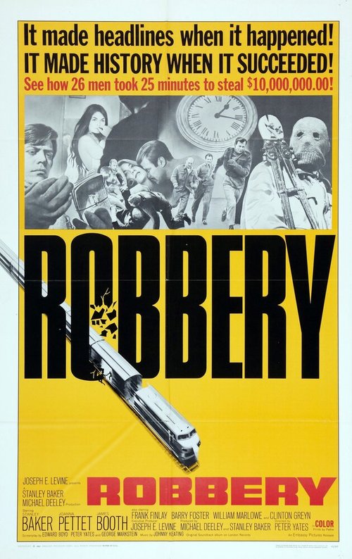Обложка (Постер) Ограбление / Robbery (1967) SATRip Обложка (Постер) Ограбление / Robbery (1967) SATRip