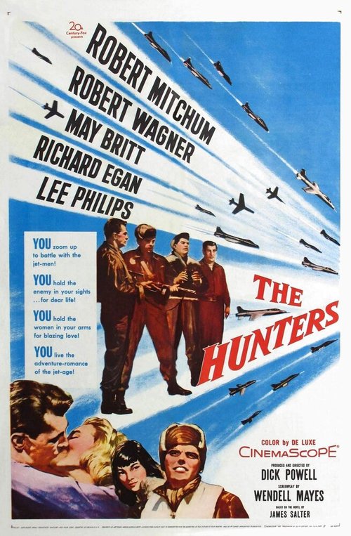 Обложка (Постер) Охотники / The Hunters (1958) SATRip Обложка (Постер) Охотники / The Hunters (1958) SATRip