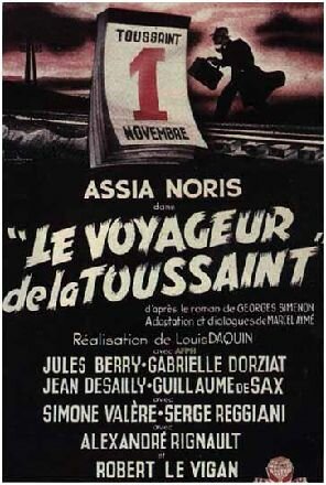 Обложка (Постер) Он приехал в день поминовения / Le voyageur de la Toussaint (1942) SATRip Обложка (Постер) Он приехал в день поминовения / Le voyageur de la Toussaint (1942) SATRip
