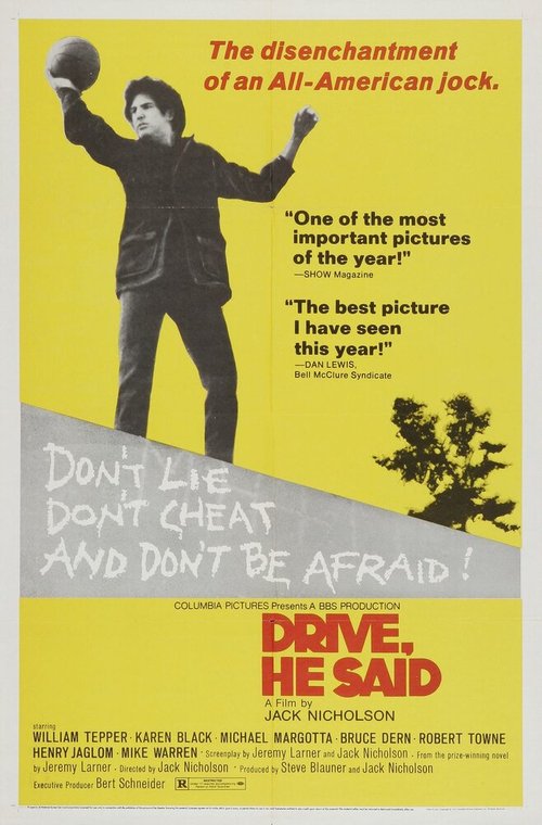 Обложка (Постер) Он сказал поехали / Drive, He Said (1971) SATRip Обложка (Постер) Он сказал поехали / Drive, He Said (1971) SATRip