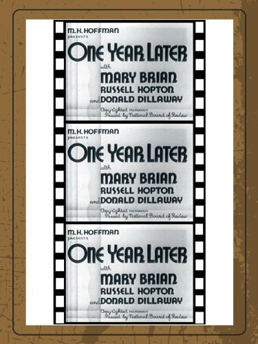 Обложка (Постер) One Year Later (1933) SATRip