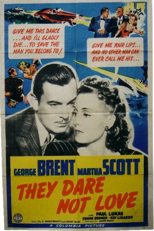Обложка (Постер) Они не рискуют любить / They Dare Not Love (1941) SATRip Обложка (Постер) Они не рискуют любить / They Dare Not Love (1941) SATRip