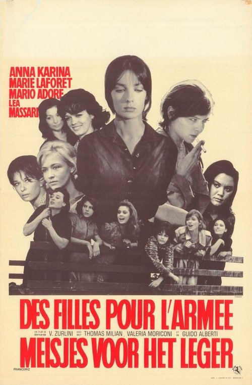 Обложка (Постер) Они шли за солдатами / Le soldatesse (1965) SATRip