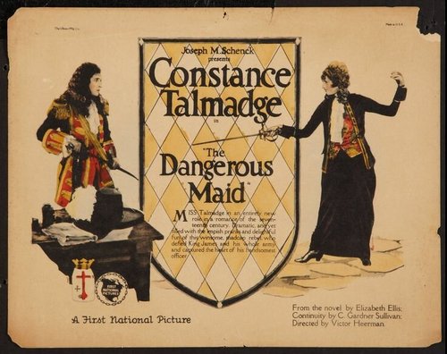 Обложка (Постер) Опасная девушка / The Dangerous Maid (1923) SATRip