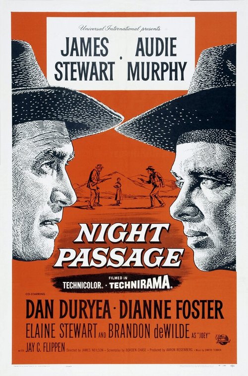 Обложка (Постер) Опасный перегон / Night Passage (1957) SATRip Обложка (Постер) Опасный перегон / Night Passage (1957) SATRip