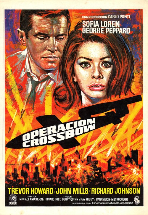Обложка (Постер) Операция «Арбалет» / Operation Crossbow (1965) SATRip Обложка (Постер) Операция «Арбалет» / Operation Crossbow (1965) SATRip