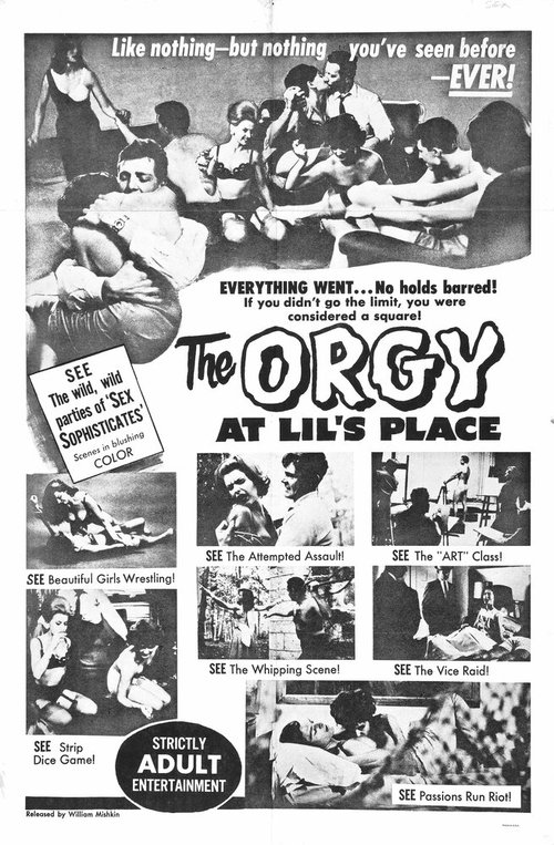 Обложка (Постер) Оргия в доме Лила / The Orgy at Lil's Place (1963) SATRip