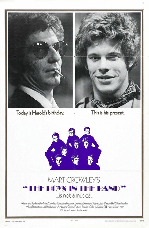 Обложка (Постер) Оркестранты / The Boys in the Band (1970) SATRip Обложка (Постер) Оркестранты / The Boys in the Band (1970) SATRip
