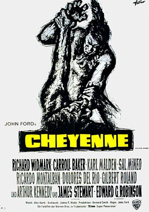 Обложка (Постер) Осень Шайеннов / Cheyenne Autumn (1964) SATRip Обложка (Постер) Осень Шайеннов / Cheyenne Autumn (1964) SATRip