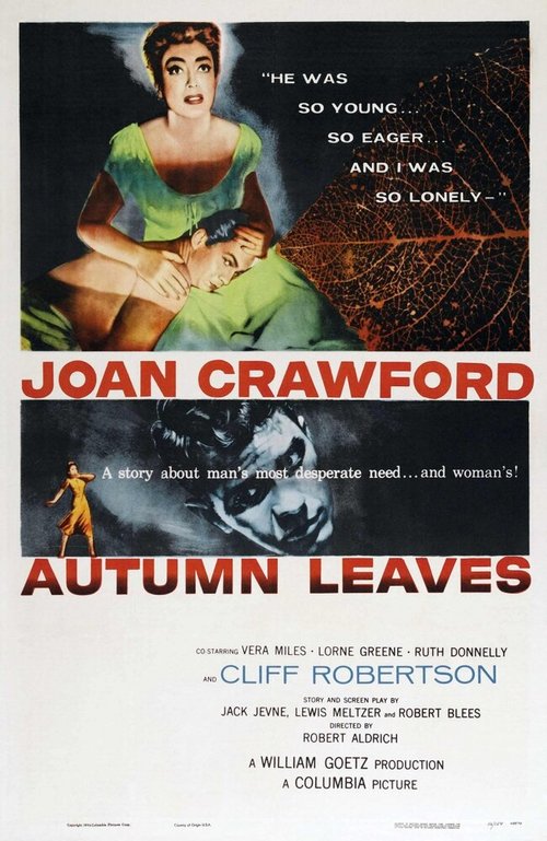 Обложка (Постер) Осенние листья / Autumn Leaves (1956) SATRip Обложка (Постер) Осенние листья / Autumn Leaves (1956) SATRip
