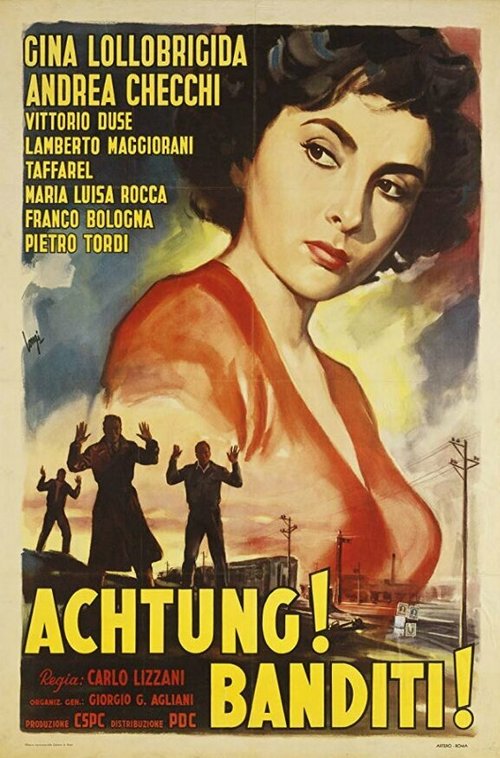 Обложка (Постер) Осторожно! Бандиты! / Achtung! Banditi! (1951) SATRip Обложка (Постер) Осторожно! Бандиты! / Achtung! Banditi! (1951) SATRip