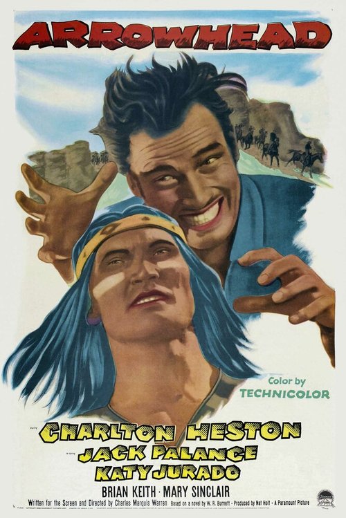 Обложка (Постер) Острие стрелы / Arrowhead (1953) SATRip Обложка (Постер) Острие стрелы / Arrowhead (1953) SATRip