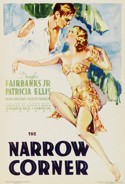 Обложка (Постер) Острый угол / The Narrow Corner (1933) SATRip