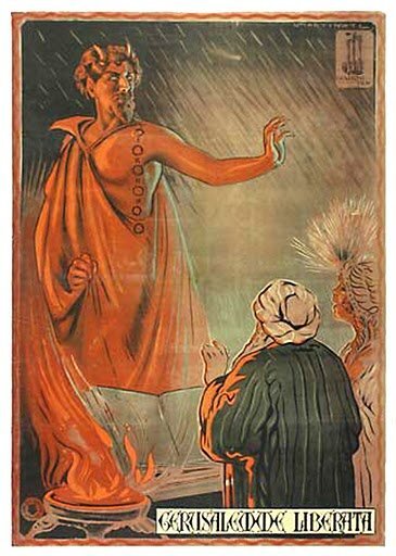 Обложка (Постер) Освобожденный Иерусалим / Gerusalemme liberata (1911) 