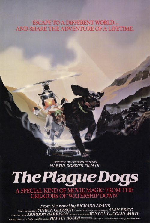 Обложка Отчаянные псы / The Plague Dogs (1982) 