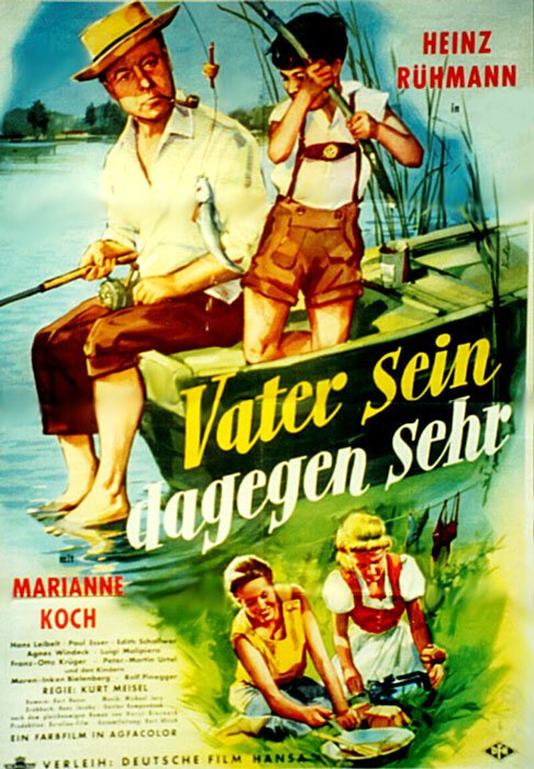 Обложка (Постер) Отец категорически против / Vater sein dagegen sehr (1957) SATRip Обложка (Постер) Отец категорически против / Vater sein dagegen sehr (1957) SATRip
