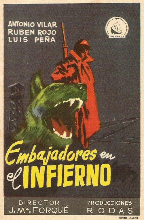 Обложка (Постер) Отправленные в ад / Embajadores en el infierno (1956) SATRip Обложка (Постер) Отправленные в ад / Embajadores en el infierno (1956) SATRip