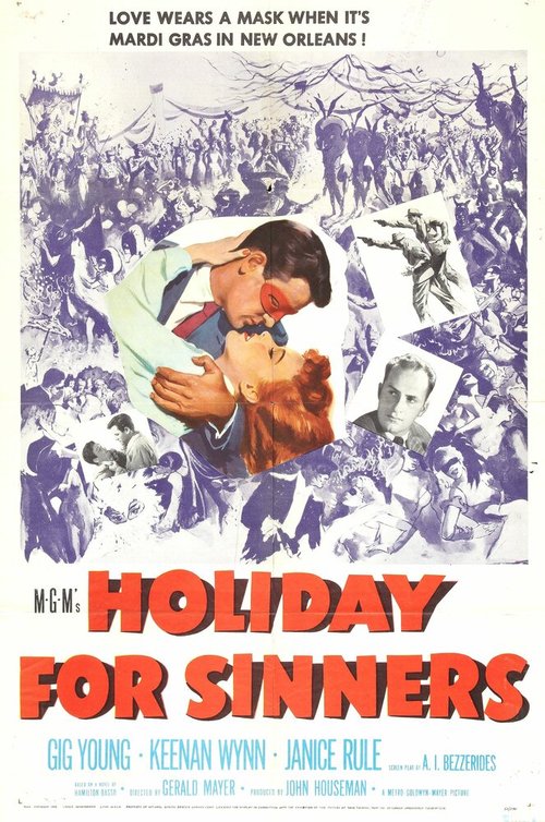 Обложка (Постер) Отпуск для грешников / Holiday for Sinners (1952) SATRip Обложка (Постер) Отпуск для грешников / Holiday for Sinners (1952) SATRip