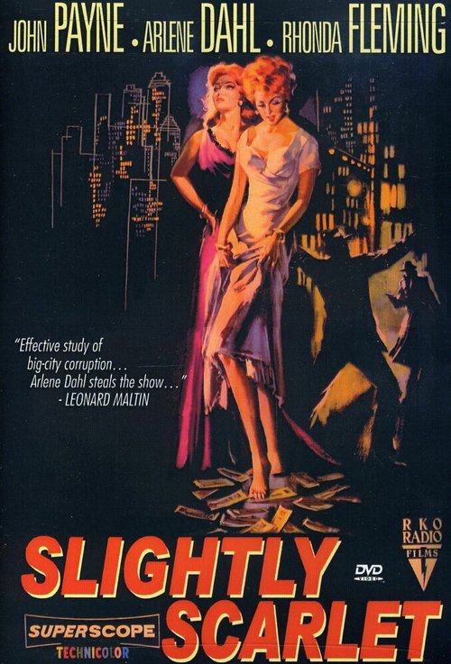 Обложка (Постер) Оттенок алого / Slightly Scarlet (1956) SATRip