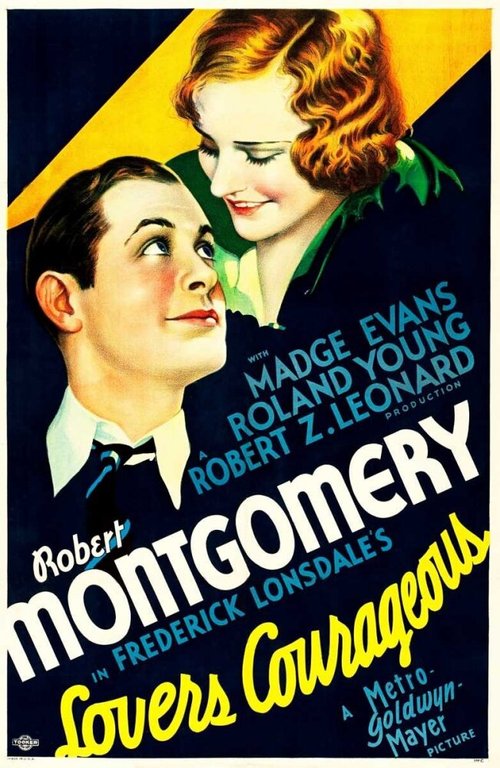 Обложка (Постер) Отважные любовники / Lovers Courageous (1932) SATRip