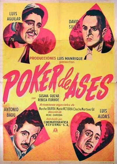 Обложка (Постер) Póker de ases (1952) Обложка (Постер) Póker de ases (1952)