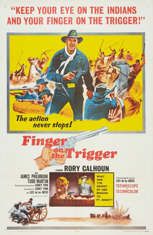 Обложка (Постер) Палец на курке / Finger on the Trigger (1965) SATRip Обложка (Постер) Палец на курке / Finger on the Trigger (1965) SATRip