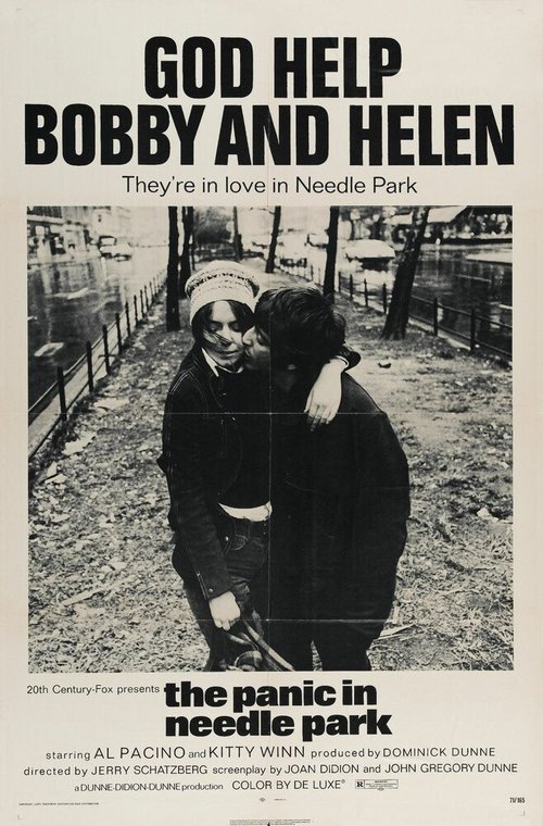 Обложка (Постер) Паника в Нидл-парке / The Panic in Needle Park (1971) SATRip Обложка (Постер) Паника в Нидл-парке / The Panic in Needle Park (1971) SATRip
