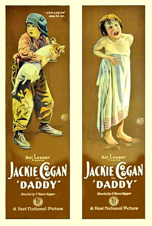 Обложка (Постер) Папочка / Daddy (1923) SATRip