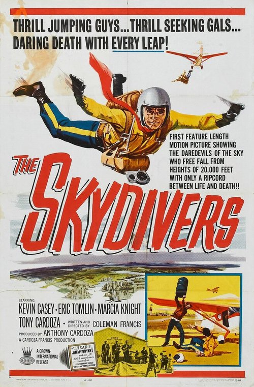 Обложка (Постер) Парашютисты / The Skydivers (1963) SATRip Обложка (Постер) Парашютисты / The Skydivers (1963) SATRip