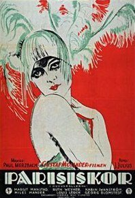 Обложка (Постер) Парижанки / Parisiskor (1928) SATRip