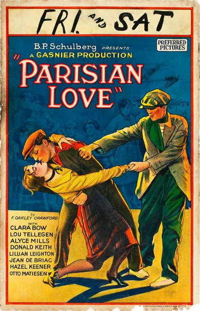 Обложка (Постер) Парижская любовь / Parisian Love (1925) SATRip