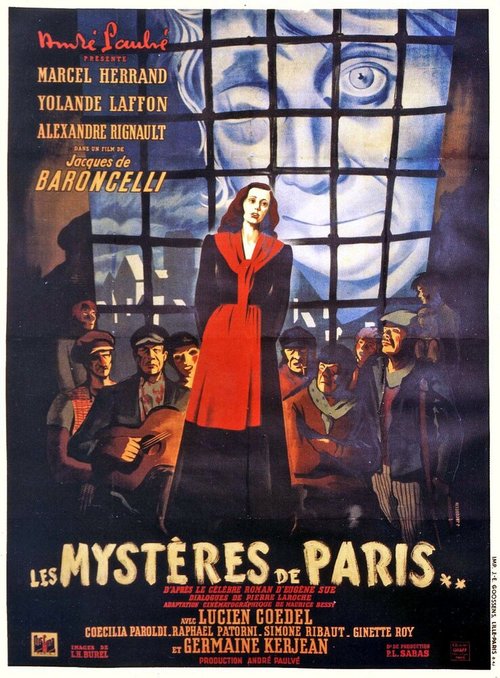 Обложка (Постер) Парижские тайны / Les mystères de Paris (1943) SATRip Обложка (Постер) Парижские тайны / Les mystères de Paris (1943) SATRip