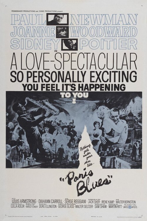 Обложка (Постер) Парижский блюз / Paris Blues (1961) SATRip Обложка (Постер) Парижский блюз / Paris Blues (1961) SATRip