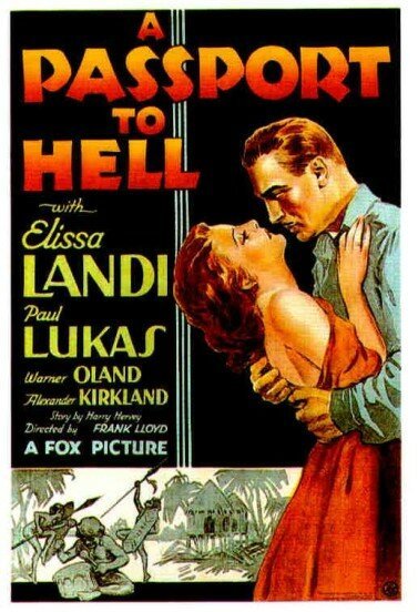Обложка (Постер) Паспорт в преисподнюю / A Passport to Hell (1932) SATRip