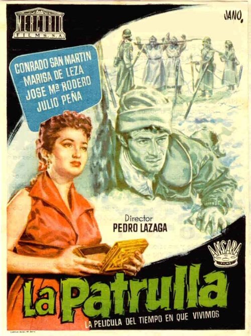Обложка (Постер) Патруль / La patrulla (1954) SATRip Обложка (Постер) Патруль / La patrulla (1954) SATRip