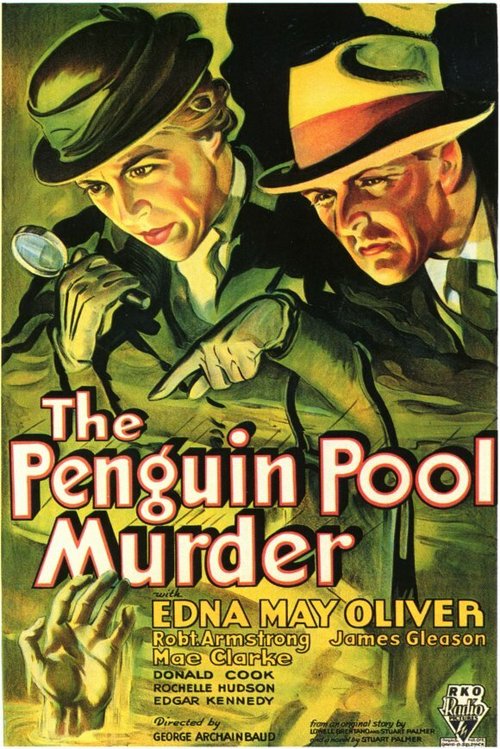 Обложка (Постер) Penguin Pool Murder (1932) SATRip