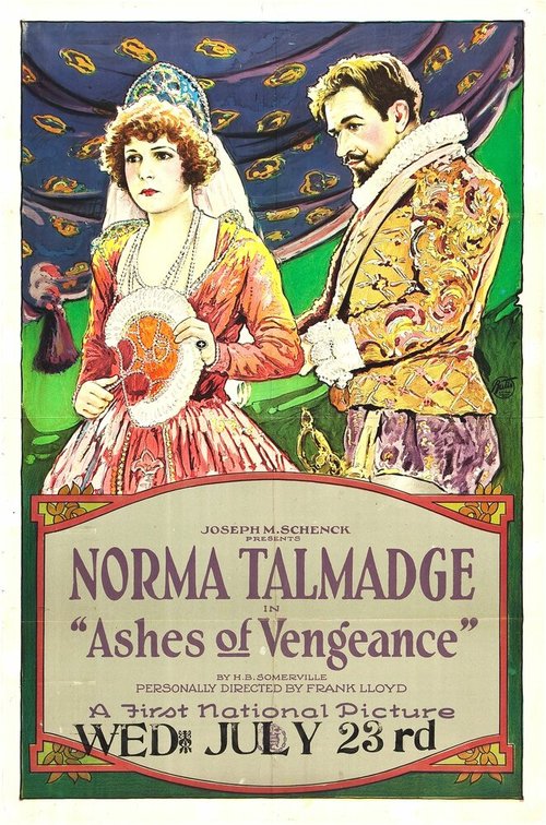 Обложка (Постер) Пепел мести / Ashes of Vengeance (1923) SATRip