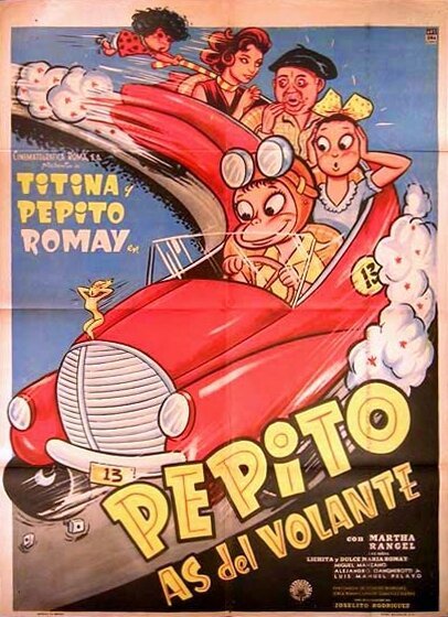 Обложка (Постер) Pepito as del volante (1957) SATRip Обложка (Постер) Pepito as del volante (1957) SATRip
