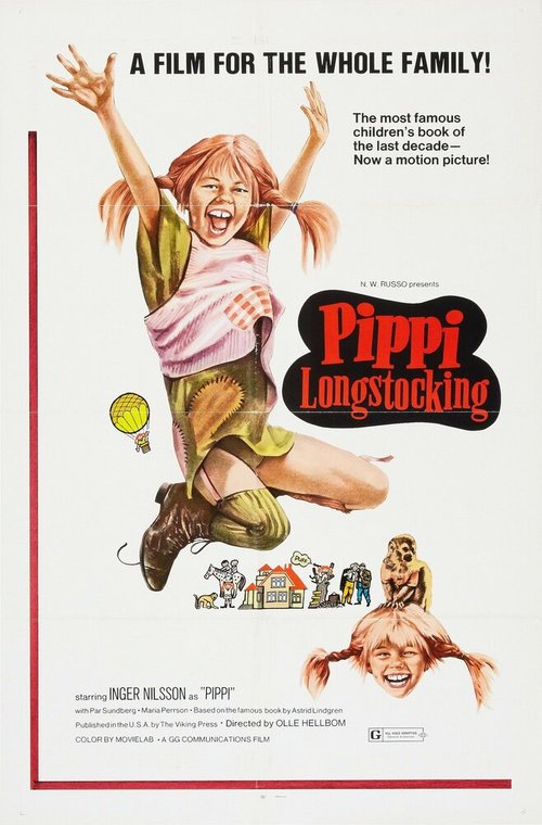 Обложка (Постер) Пеппи Длинный чулок / Pippi Långstrump (1969) SATRip Обложка (Постер) Пеппи Длинный чулок / Pippi Långstrump (1969) SATRip