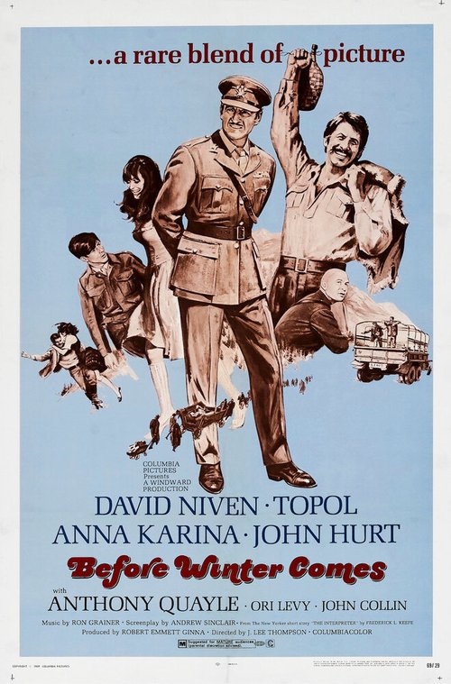 Обложка (Постер) Перед тем, как наступит зима / Before Winter Comes (1969) SATRip Обложка (Постер) Перед тем, как наступит зима / Before Winter Comes (1969) SATRip