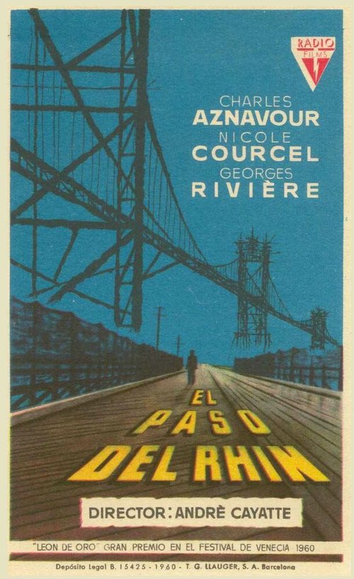 Обложка (Постер) Переход через Рейн / Le passage du Rhin (1960) SATRip Обложка (Постер) Переход через Рейн / Le passage du Rhin (1960) SATRip