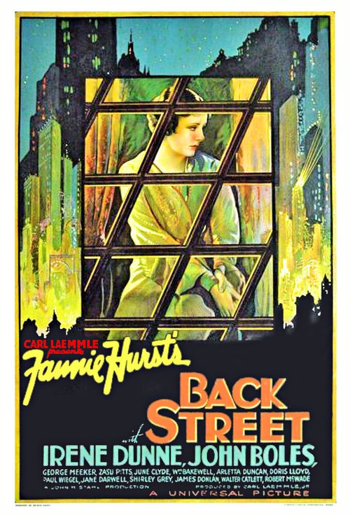 Обложка (Постер) Переулок / Back Street (1932) SATRip
