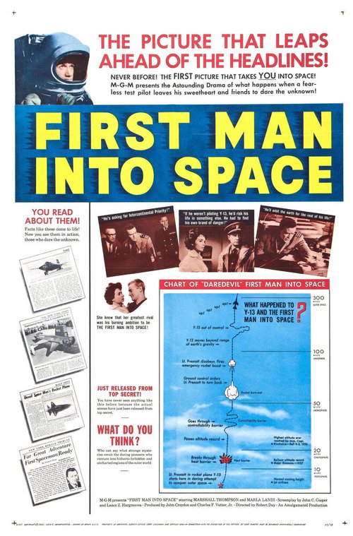 Обложка (Постер) Первый человек в космосе / First Man Into Space (1959) SATRip Обложка (Постер) Первый человек в космосе / First Man Into Space (1959) SATRip